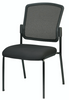 Dakota II Stackable Fabric Seat/Mesh Back No Arms chair by Eurotech