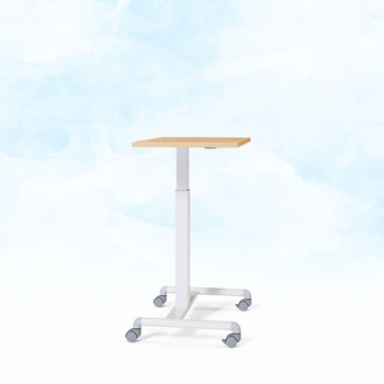 Geo adjustable height table Maple