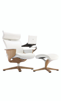 Nuvem Lounge Chair Leather by Eurotech