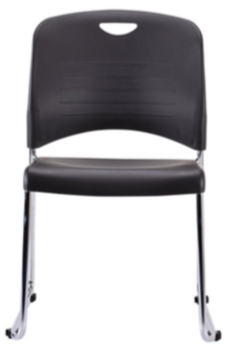 Aire S5000 Plastic Stacking Chair (Set of 4) by Eurotech