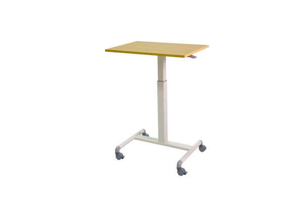 Geo adjustable height table Maple