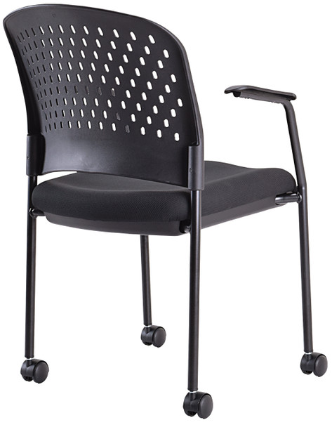 Breeze Black Frame with Casters chair by Eurotech