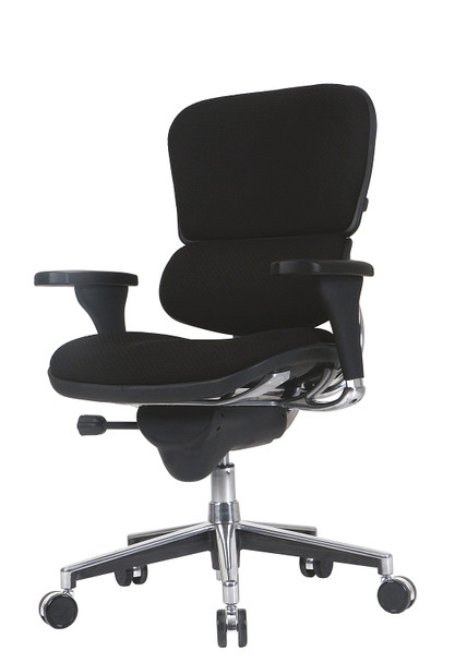 Ergo Mid Back Fabric Seat and Back chair by Eurotech