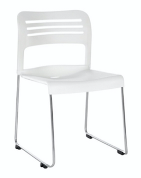 Flamingo Indoor/Outdoor Stacking Chair by Eurotech