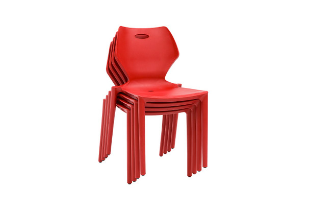Kradl Indoor/Outdoor Stacking Chair (Set of 2) by Eurotech