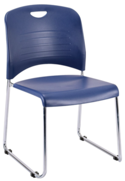 Aire S5000 Plastic Stacking Chair (Set of 4) by Eurotech
