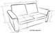 Kinnect York Love Seat Sand