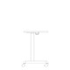 Geo adjustable height table White