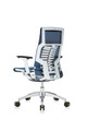 Powerfit White frame Mesh chair by Eurotech