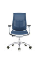 Powerfit White frame Mesh chair by Eurotech