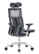 Powerfit Black Frame Fabric Seat W/Headrest chair by Eurotech