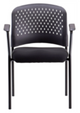 Breeze Black Frame chair by Eurotech