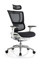 i00 Mesh Seat/Mesh Back Headrest chair by Eurotech