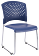 Aire S4000 Plastic Stacking Chair (Set of 4) by Eurotech