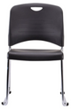 Aire S5000 Plastic Stacking Chair (Set of 4) by Eurotech