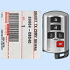 Toyota 5 Button Proximity Key HYQ14ADR 89904-08040 - New OEM