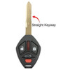 Mitsubishi 4 Button Remote Head Key OUCG8D-620M-A, MN141381, 315 MHz - Refurbished, Recase