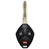 Mitsubishi 3 Button Remote Head Key OUCG8D-620M-A, MN141383, 315 MHz - Refurbished, Recase
