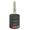 Mitsubishi 4 Button Remote Head Key OUCJ166N, 6370B945, Model: 08, 315 MHz - Refurbished, Recase