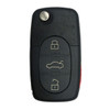 Audi 4 Button Remote Flip Key MYT8Z0837231, 4DO837231M, 315 MHz - Refurbished, Recase