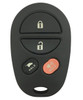 Toyota 4 Button Remote GQ43VT20T 89742-0C040 315 MHz - Refurbished, Recase
