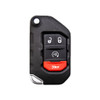 Jeep 4 Button Smart Key OHT1130261 68416784AA 433 MHz - Refurbished, Recase