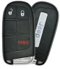 Jeep 3 Button Smart Key M3N-40821302, 68250335AB, 433 MHz - Refurbished, Grade A