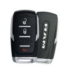 Ram 3 Button Smart Key OHT-4882056, 68291687AD, 433 MHz - Refurbished, Grade A