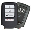 Honda 4 Button Driver 1 Smart Key ACJ932HK1210A, 72147-T0A-A21, 315 MHz - Refurbished, Grade A