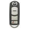 Mazda 4 Button Smart Key WAZX1T768SKE11A03, BBY2-67-5RY, 315 MHz - Refurbished, Grade A