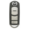 Mazda 4 Button Smart Key WAZSKE13D01, GJY9-67-5DY, 315 MHz - Refurbished, Grade A