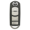 Mazda 4 Button Smart Key WAZSKE13D02, GJR9-67-5RY, 315 MHz - Refurbished, Grade A