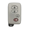 Toyota 4 Button Proximity Remote Smart Key HYQ14AAB / E Board 3370 / 89904-06070 - SILVER 181342