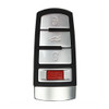 Volkswagen 4 Button Slotted Smart Key NBG009066T, 3C0-959-752, 315 MHz - Refurbished, Grade A