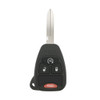 Dodge, Jeep 4 Button Remote Head Key OHT692713AA, OHT692715AA, 315 MHz - Refurbished, Recase