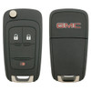 GMC 3 Button Remote Flip Key OHT01060512 20873623 (Non-PEPS) - Refurbished A 182220