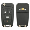 Chevrolet 4 Button Remote Flip Key A2GM3BFUS04, 94543198, 315 MHz - Refurbished, Grade A