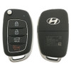 Hyundai 4 Button Remote Flip Key TQ8-RKE-4F16, 95430-C1010, 433 MHz - Refurbished, Grade A