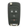 GM 4 Button PEPS Remote Flip Key KR55WK50073, 13575177, 315 MHz - Refurbished, Grade A