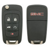 GMC 5 Button Non-PEPS Remote Flip Key OHT01060512, 13501514, 315 MHz - Refurbished, Grade A