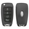 Hyundai 4 Button Remote Flip Key NYOSYEC4TX1707, 95430-J0700 (HC), 433 MHz - Refurbished, Grade A