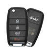 Canadian Version - Kia 4 Button Remote Flip Key TQ8-RKE-4F27, 95430-D9100, 433 MHz - Refurbished, Grade A