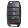 Kia 4 Button Remote Flip Key TQ8-RKE-4F19, 95430-A9100, 433 MHz - Refurbished, Grade A