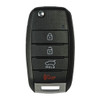 Kia 4 Button Remote Flip Key OSLOKA-875T (PSD), 95430-B2100, 433 MHz - Refurbished, Grade A