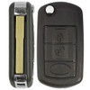 Land Rover Range Rover 3 Button Remote Flip Key HU101, NT8-15K6014CFFTXA, YWX000071, 315 MHz - Refurbished, Recase