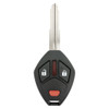 Mitsubishi 3 Button Remote Head Key OUCG8D-625M-A-HF, 6370B711, 315 MHz - Refurbished, Recase