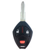 Mitsubishi 3 Button Remote Head Key OUCG8D-625M-A, 6370A148, 315 MHz - Refurbished, Recase