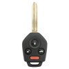 Subaru 4 Button Remote Key Combo CWTB1G077 / 57497-AL27A / B110 / G Chip - Black Pod - Refurbished, Recase 182375