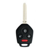 Subaru 4 Button H Chip Remote Head Key (Gray Pod) CWTB1G077, 57497-SJ051, 433 MHz  - Refurbished, Recase