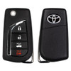 Toyota 4 Button Remote Flip Key GQ4-73T, 315 MHz - Refurbished, Grade A
